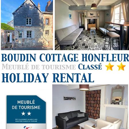 Boudin Cottage Honfleur Exteriör bild